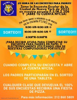 Spanish Flyer for Workshop